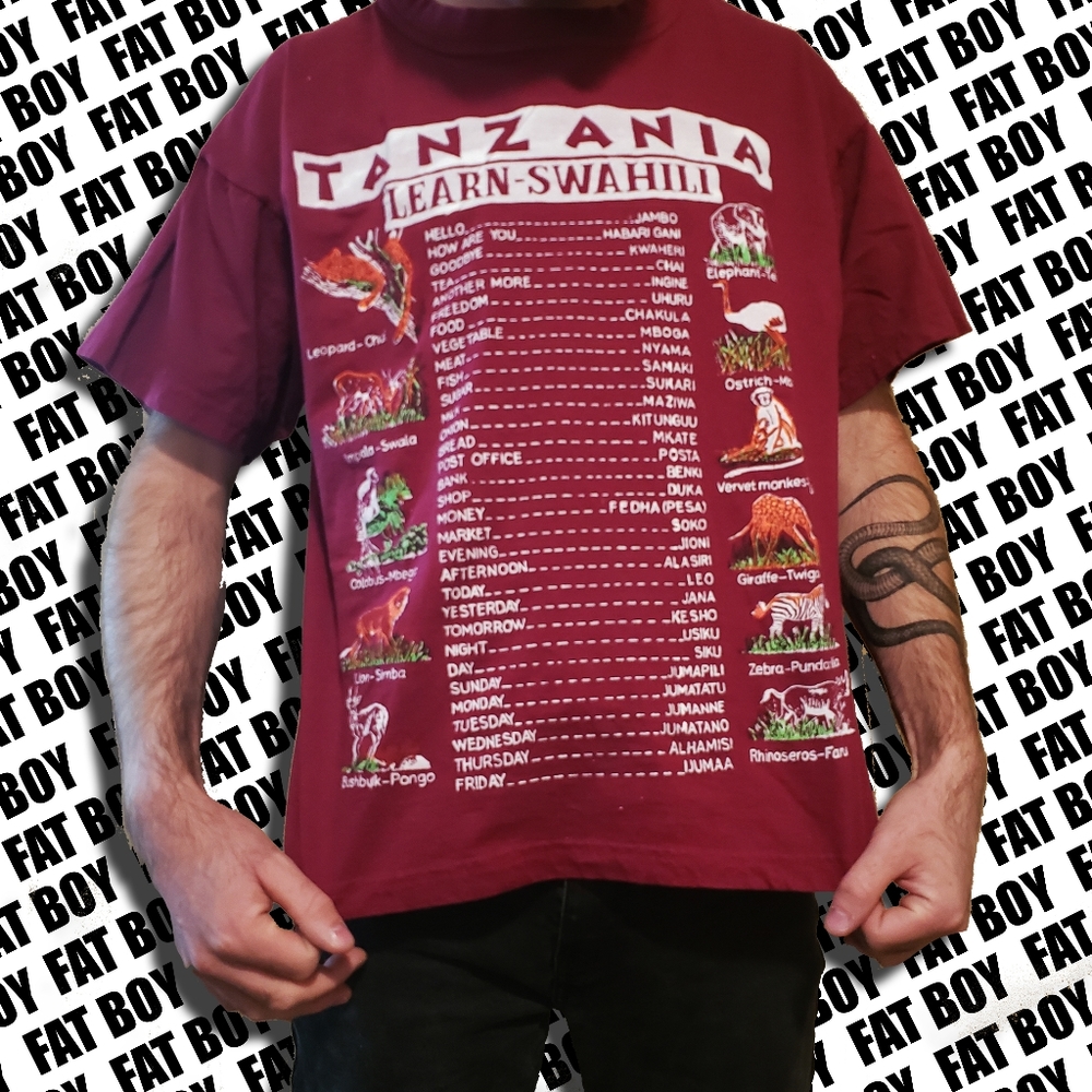 Tanzania "Learn Swahili" Tee